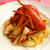 セミドライトマトとロブスターのパスタ