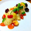 【5.26 今日のイチオシレシピ】で紹介されました！ 彩りフルーツの冷製カペリーニ by taroさん