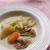 ＜春キャベツと鶏肉のクリーム煮（タイム）＞【スパイス大使GABANスパイス3種モニター】　＜オムそば＞