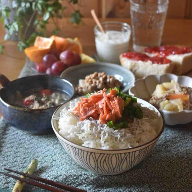 試合当日朝ごはんと試合後のお弁当。