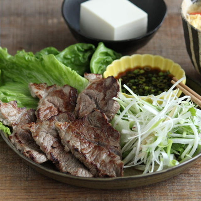 焼き肉献立