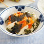 長芋とキムチのごま油和えと昨日の皆既月食