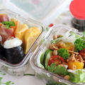 サラダ弁当｜5秒で作るドレッシング；液漏れしないカップ