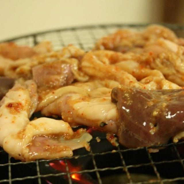 気仙沼「焼肉 牛ベェ～」の豚ホルモン