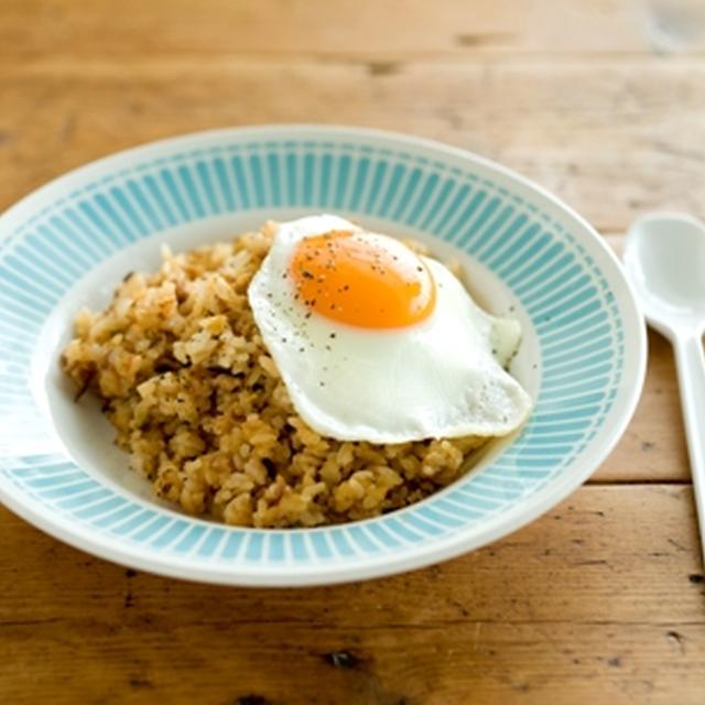 焦がしねぎ味噌チャーハン