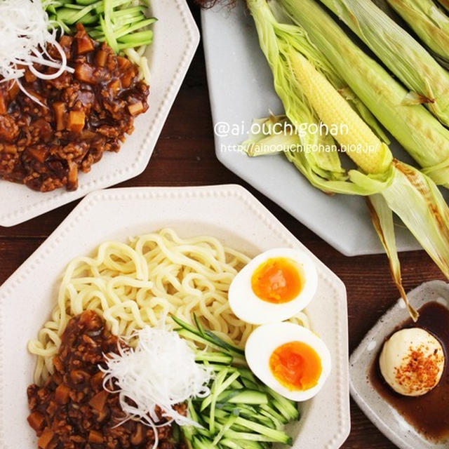 【レシピ】我が家にたけのこがやってきた♡おうちジャージャー麺♡とらく弁♡#中華麺 #らく弁 #お弁当 #ジャージャー麺 #たけのこ