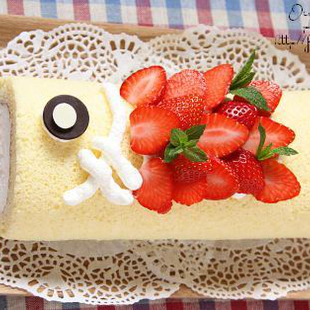 こいのぼりケーキ