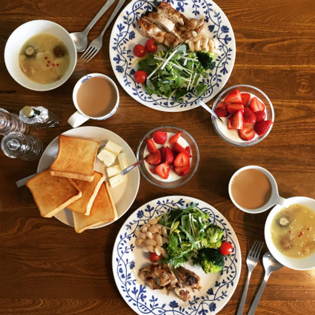 休日朝ごはん