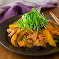 【楽ウマ！一皿ごはん】フライパンひとつで簡単！　たっぷり野菜の甘辛豚キムチの簡単レシピ