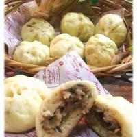 フライパンで作るモチモチ中華まん