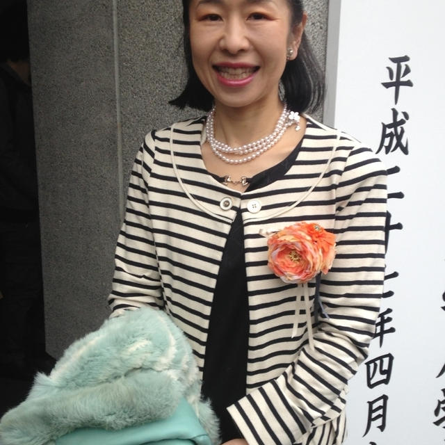 Atelier Mamiさんのステキな花で入学式！
