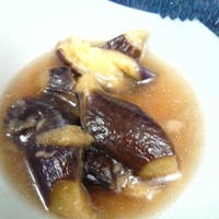 茄子の甘辛煮