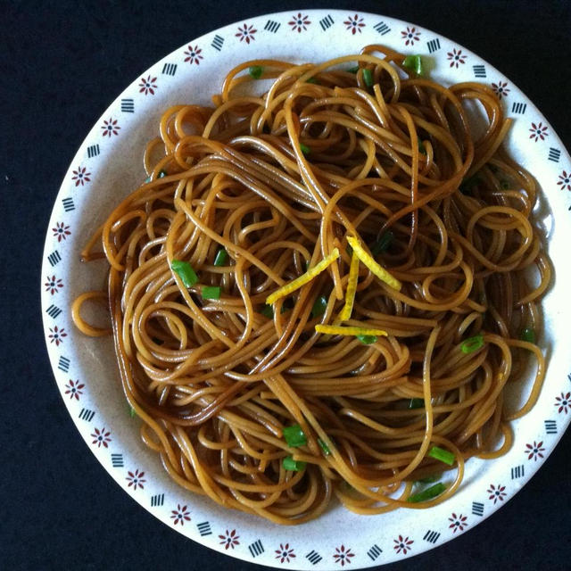 旬なパスタ・柚子の和風コヒーペペロンチーノ・冬至仕様パスタ！