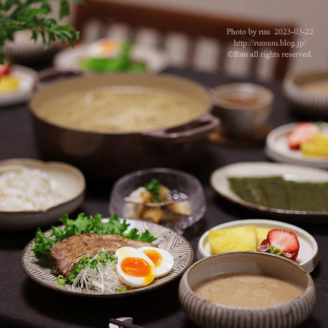 【献立】つけ麺と、蒸し茄子と。～最高のサービスと思いきや～