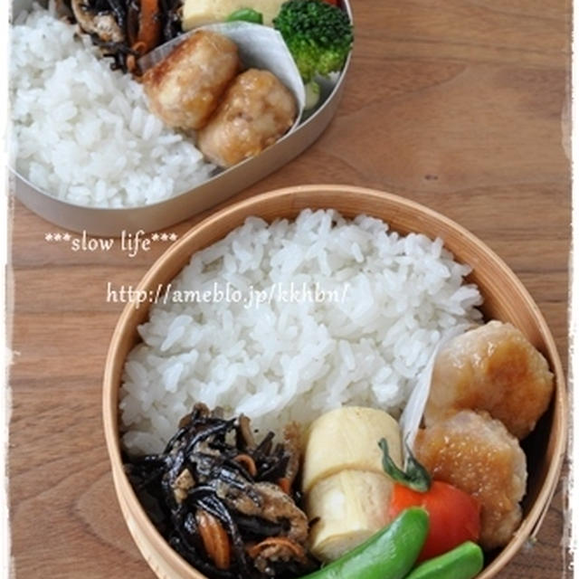 【はんぺん鶏団子弁当】