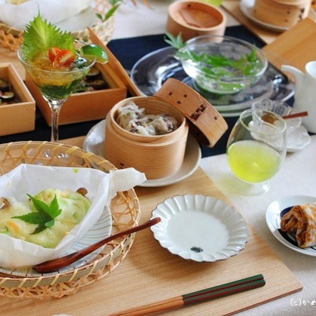 夏の和のおもてなし　季節のおうちごはん