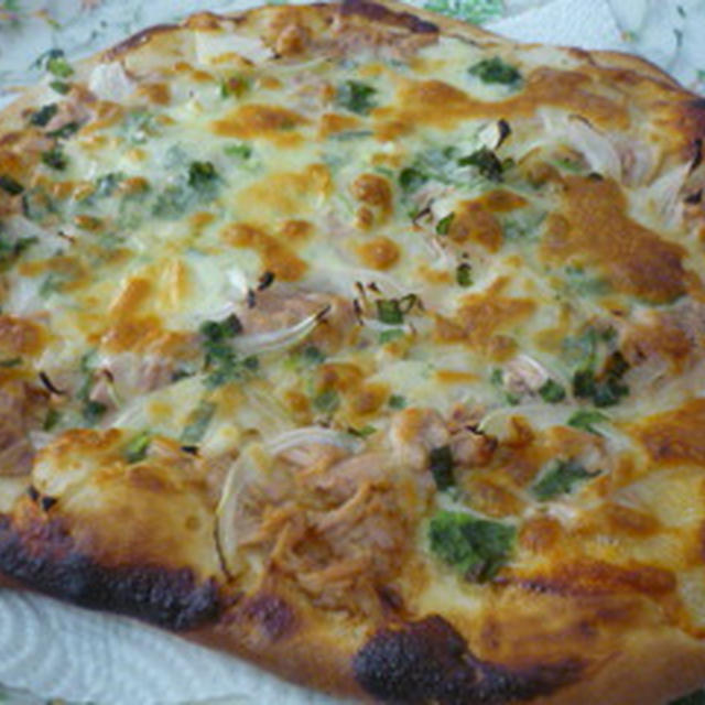 野菜ピザ＆ツナピザ♪+モラタメさん