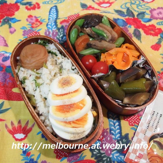 おうちカレー　★　OBENTOは　煮物弁