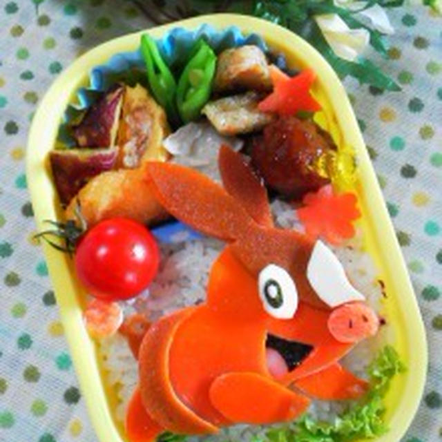 ポケモン★ポカブのお弁当☆キャラ弁