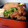 どどーん！から揚げお弁当。