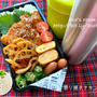 ダイエット中におすすめのおやつ教えて！【次男弁当】照り焼きチキン弁当&豚肉のオイスターソース炒め