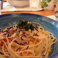 「マ・マー早ゆでパスタ」でたらこクリームスパ☆