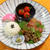 女組　男組　☆　漬けまぐろ納豆丼＆天丼♪