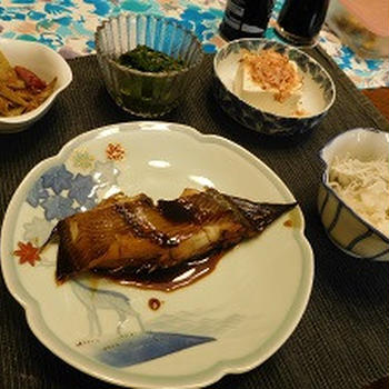 ８月末からの晩ご飯　　初秋刀魚