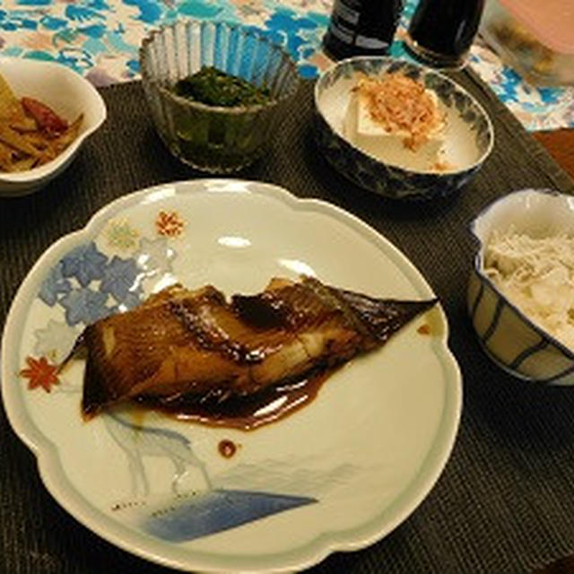 ８月末からの晩ご飯　　初秋刀魚