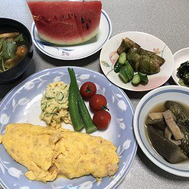 カニ入り出し巻き卵