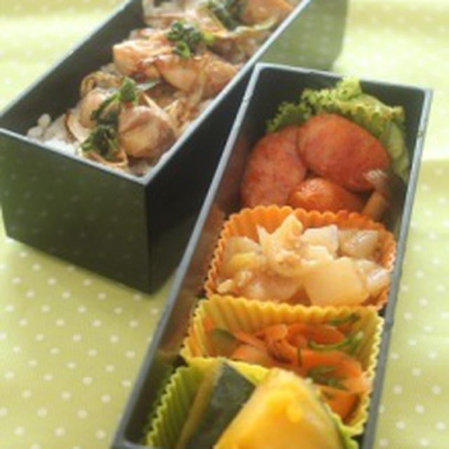 さっぱり♪おろしとんかつ＆２日分のお弁当８