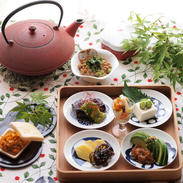 朝ごはん　最中種（最中だね）を使って一品