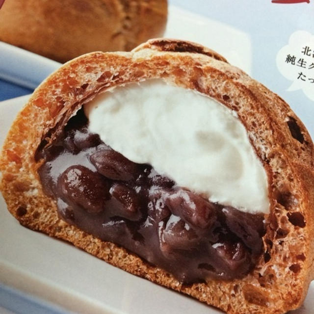 小豆あんと生クリームのハーモニー