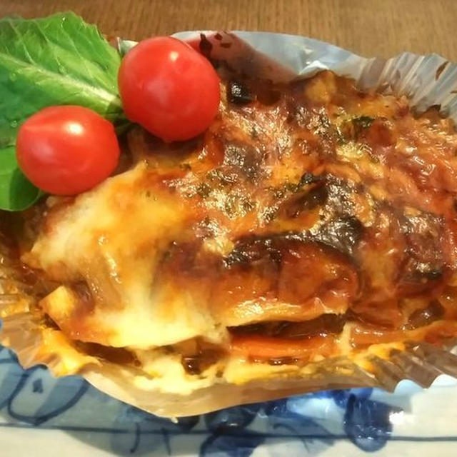 マカジキ🐟のピザ焼【オーブントースターで焼く】