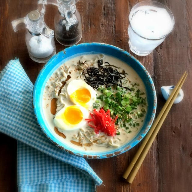 Garlic Soy Milk Ramenにんにく豆乳ラーメン