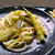 “山菜スパゲティ”と“山菜ご飯”