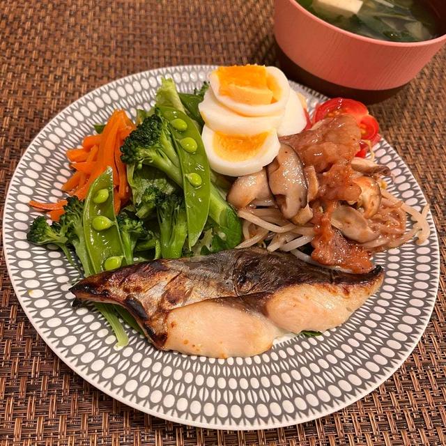 鰆西京漬け、愛用プレート。