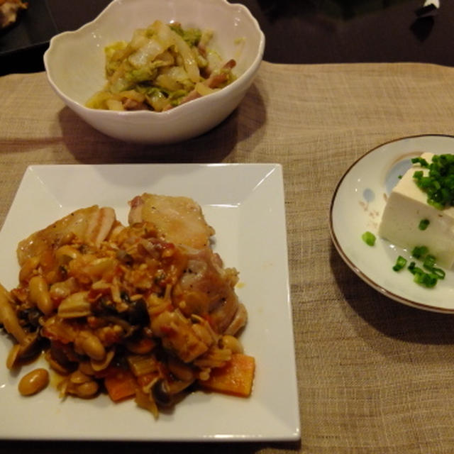 チキンのトマトソース煮