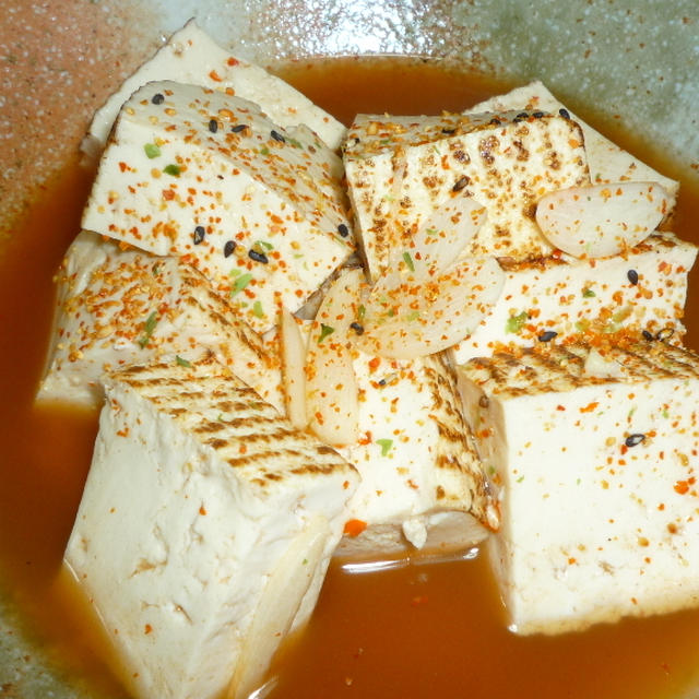 チゲ風焼き豆腐