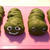 抹茶のあおむしあんパン♪