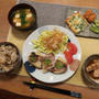 豚竹焼＆鶏ごぼう飯～タケノコづくしの晩ご飯と　ご近所さんの藤の花♪