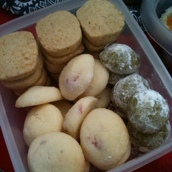 お花見にて 焼き菓子3種
