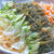シャキッと食感でサッパリ美味しい〜キュウリとめかぶの冷やし中華。
