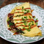 Wild Rice Mushroom Omeletteワイルドライスとマッシュルームのオムレツ