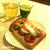 野菜とパンだけでも豪華なかんじ