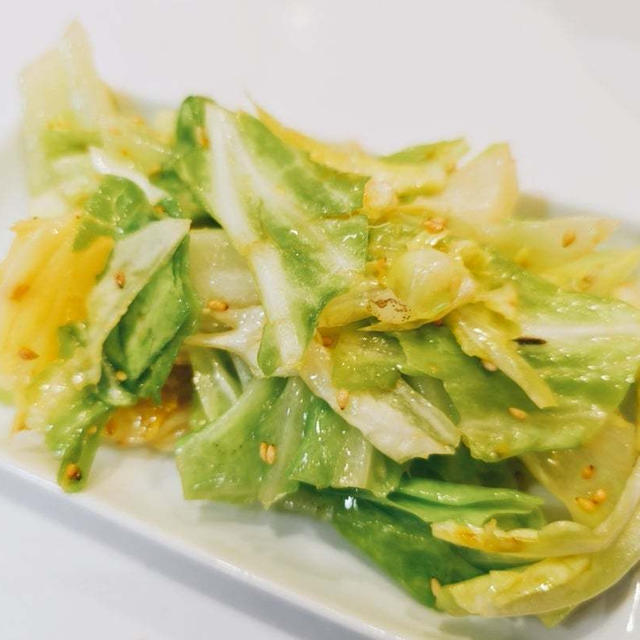【レシピ】キャベツ４分の１があっという間♡キャベツのコンソメ和え