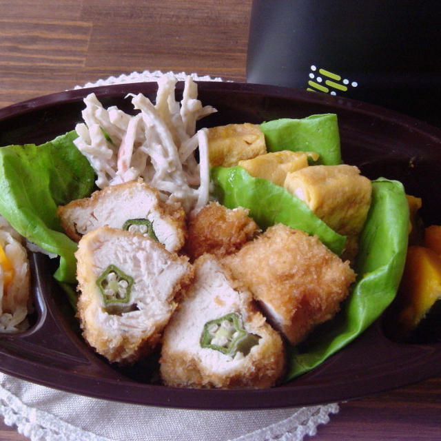 ささみカツ弁当♪