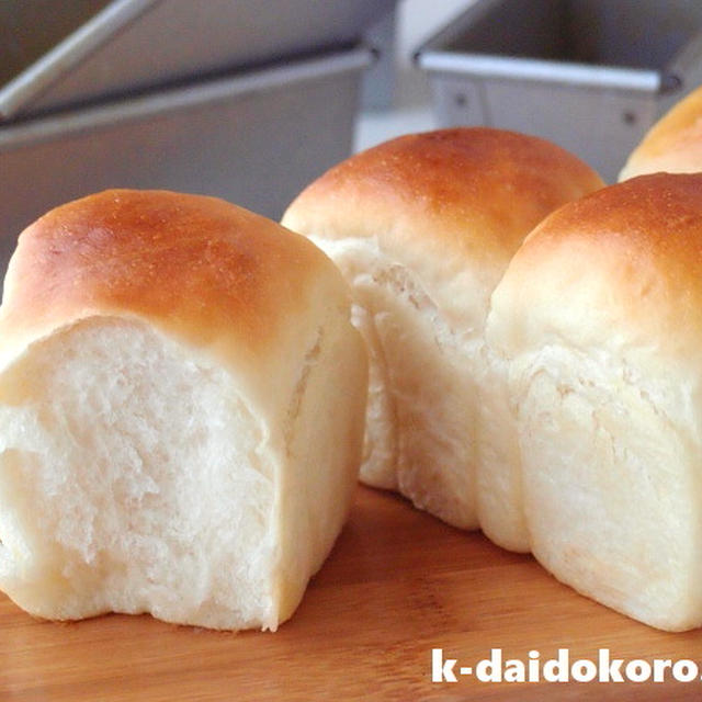 KAWII！手のひらサイズのミニ山型食パンを作りませんか♪