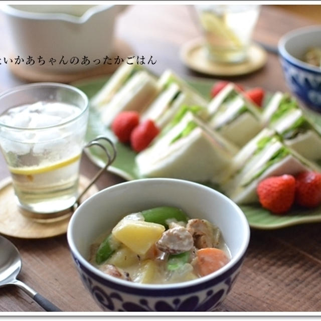 肌寒い日の朝ごはん。