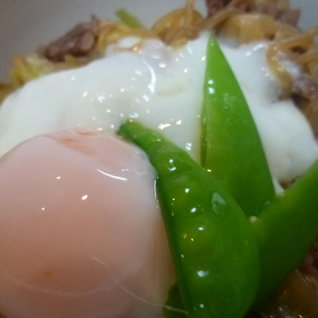 牛丼温玉乗せ★